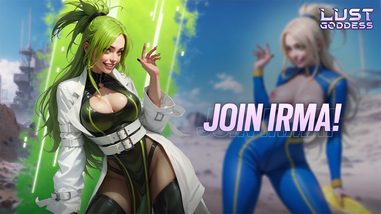 Irma Races to Save the Wasteland in Lust Goddess