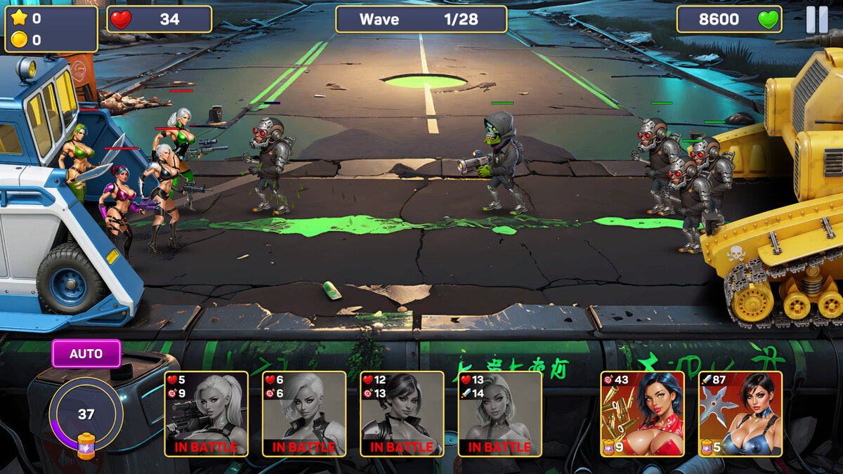 Amazons vs Zombies screenshot 6