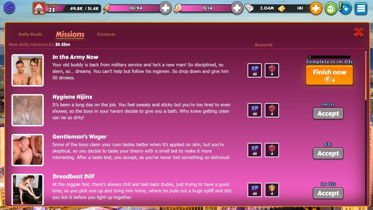 Gay Pornstar Harem screenshot 5