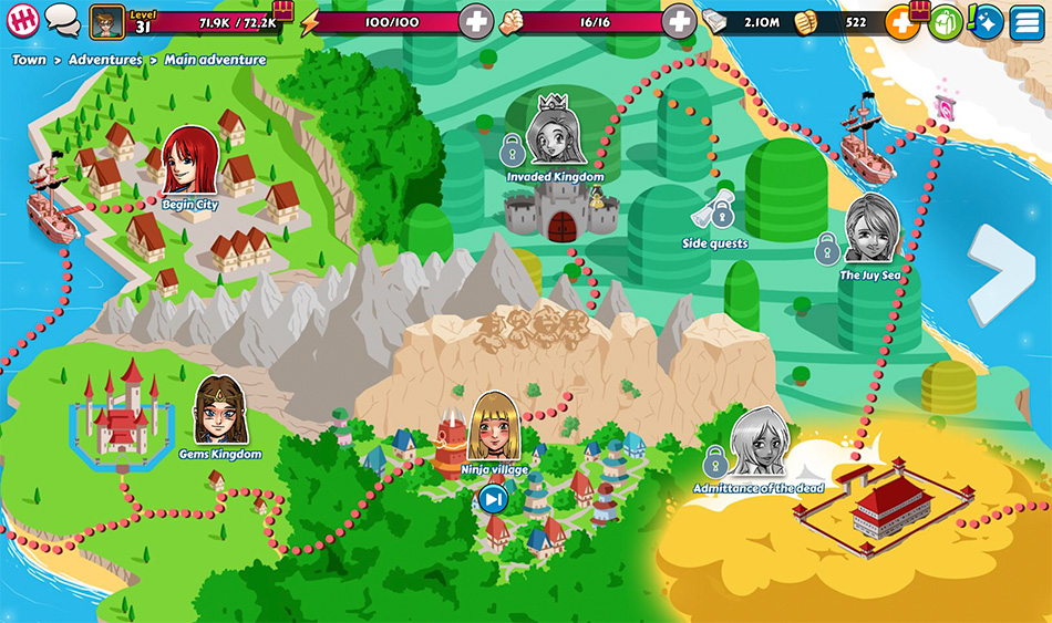 Hentai Heroes screenshot 2