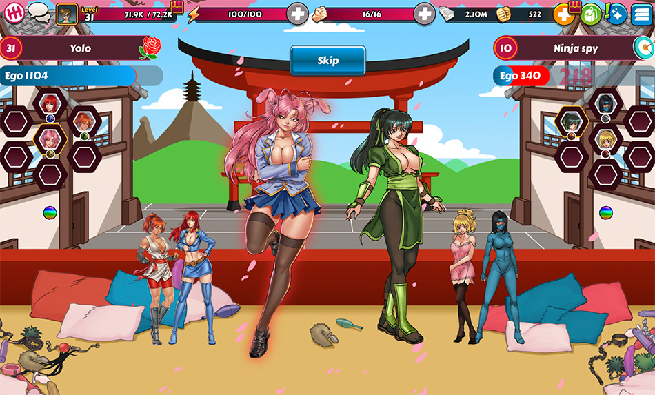 Hentai Heroes screenshot 3