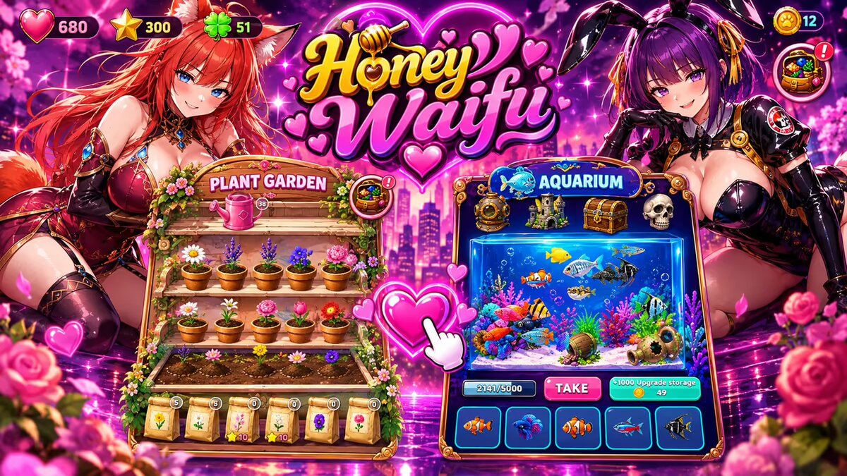 Honey Waifu screenshot 4