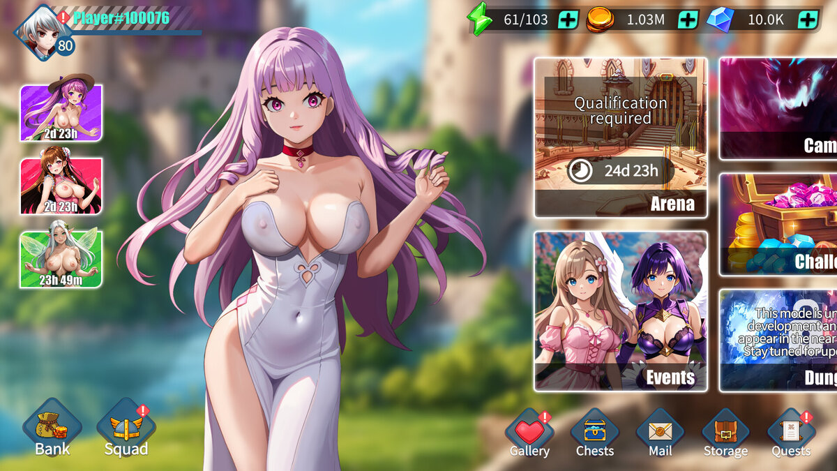 Horny Waifu: Kaiju Strike screenshot 10